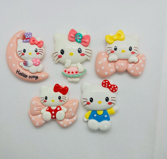 Hello Kitty Resin Charms - CosmicCreations